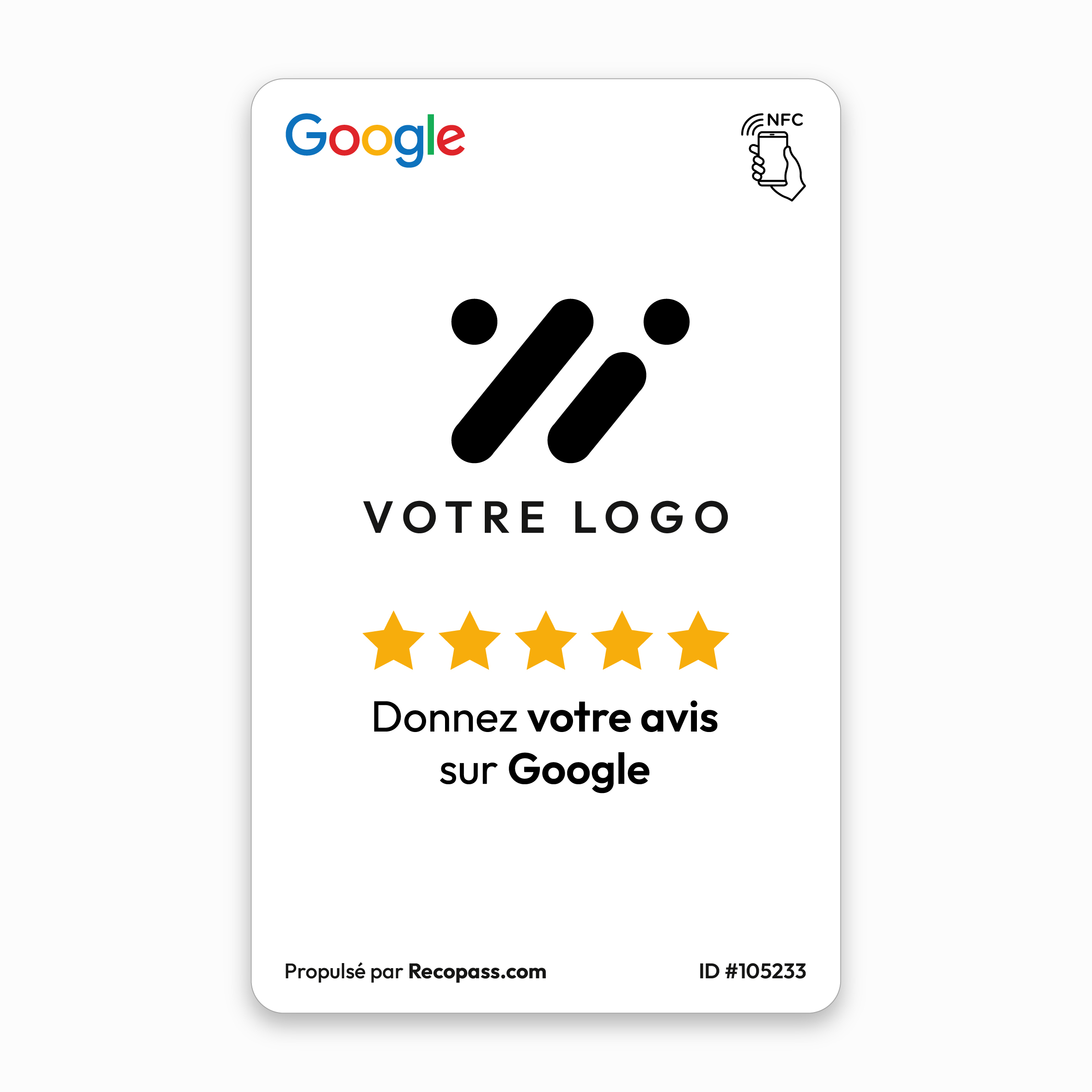 Recopass_Avis Google NFC_F2 S1